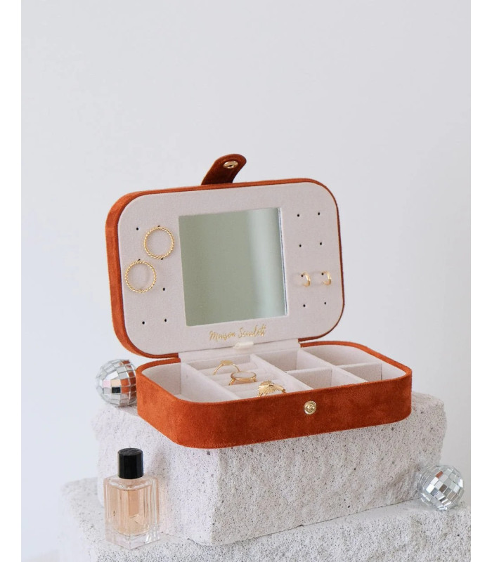 Boîte à bijoux de voyage Brigitte