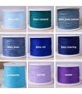 Bracelet cordon cercle gravé