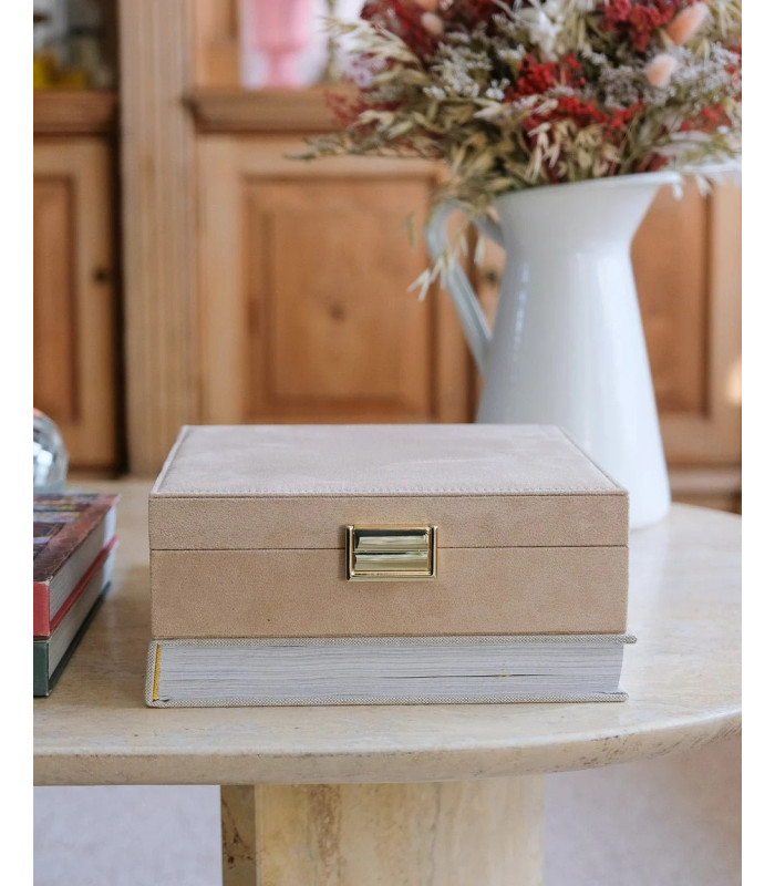 Grande boîte à bijoux Anne Velour