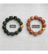 Bracelet perle résine CUBA
