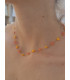 Collier Cordon Fleur de rocaille Phéra