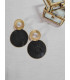 Boucle d'oreille pendante Porquerolles