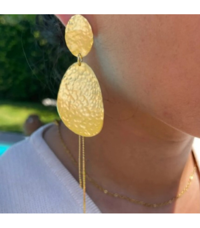Boucles d'oreilles CAP VERT