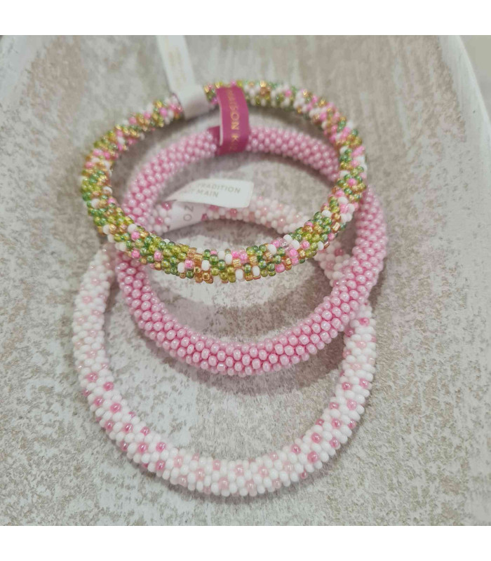 copy of copy of Bracelet Perles Tissées Balinais