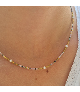 AGATE Tourmaline Necklace