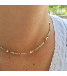 copy of AGATE Apatite Necklace