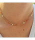 copy of White AGATE Necklace