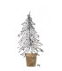 Carte dessin sapin bois 