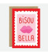 Carte Bouche Bisou Bella
