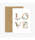 Carte Love Fleur