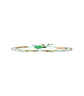 Bracelet cordon perle