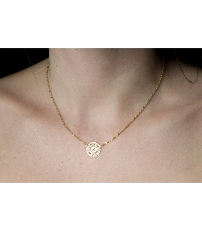 Collier petite rosace