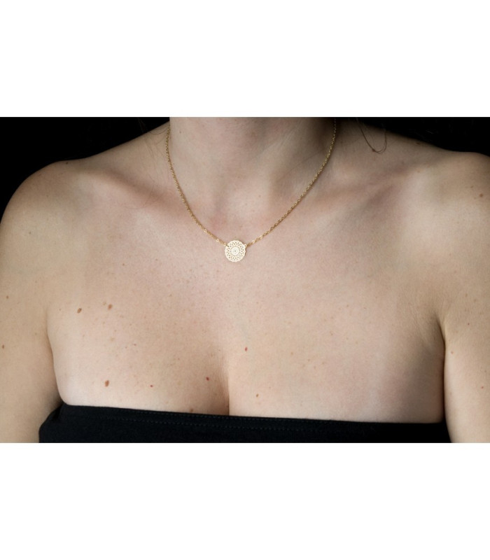 Collier petite rosace