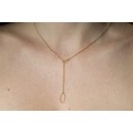 Collier un ovale goutte
