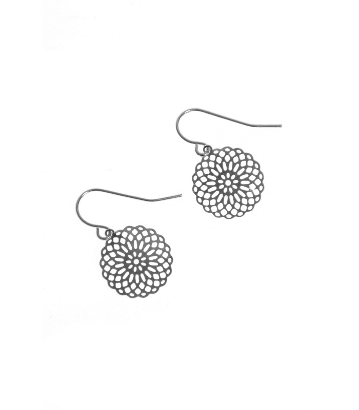 BO Petite Rosace plaqué argent