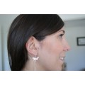 BO pendantes Libellule en argent