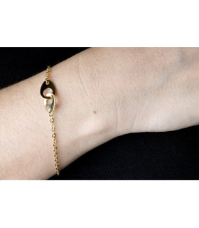 Bracelet chaine menotte