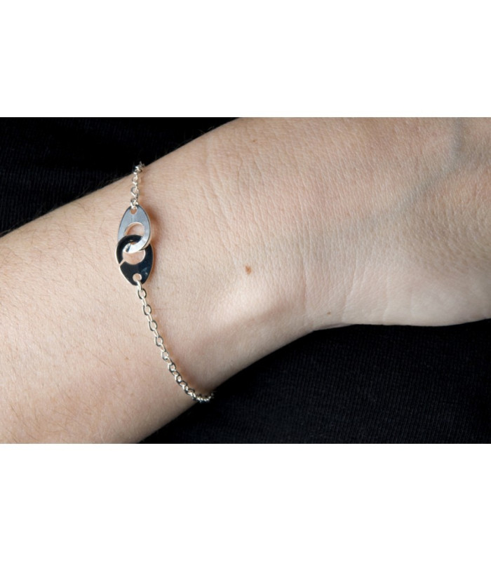 Bracelet chaine menotte