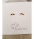 Boucles d'oreille Moustache