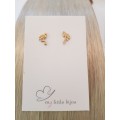 Boucles d'oreille Flamand Rose